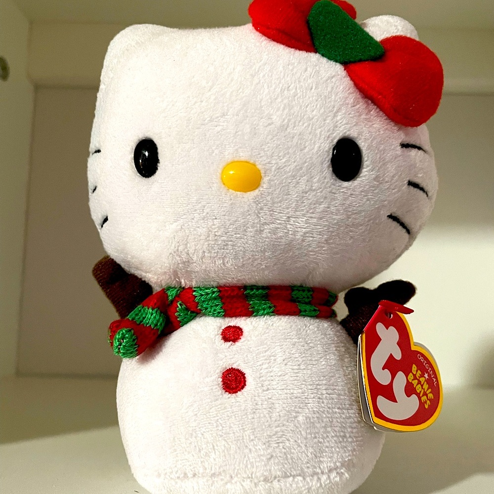 Hello Kitty ty beanie baby plush!
